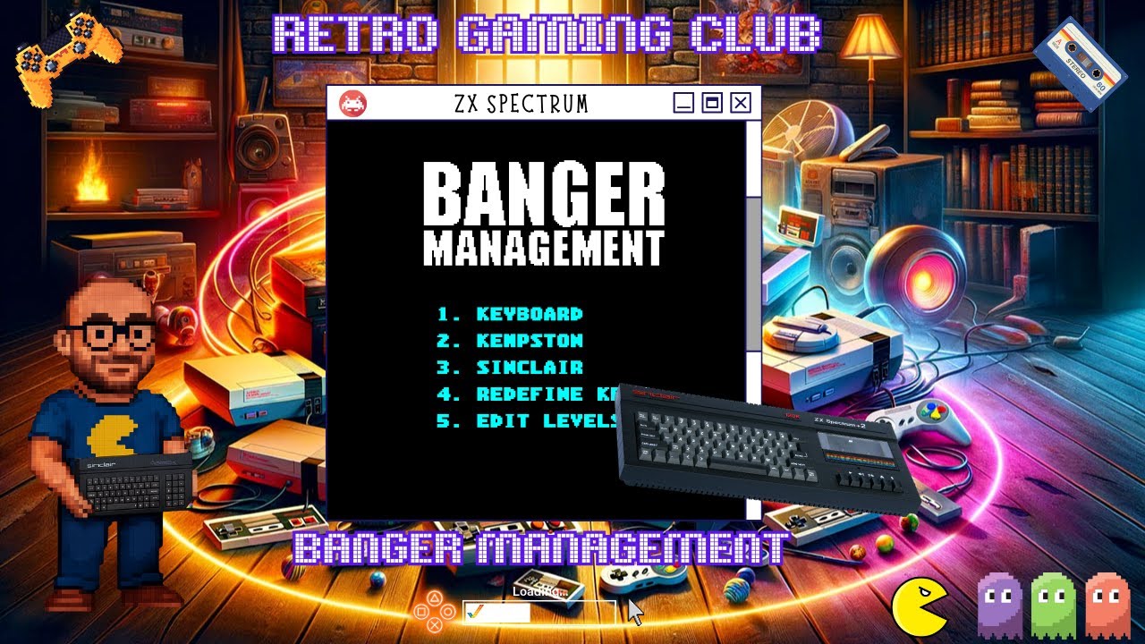Banger Management (ZX Spectrum) | Retro Review & Gameplay - YouTube