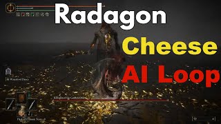 Elden Ring - Radagon of the Golden Order Accidental Cheese/AI Break