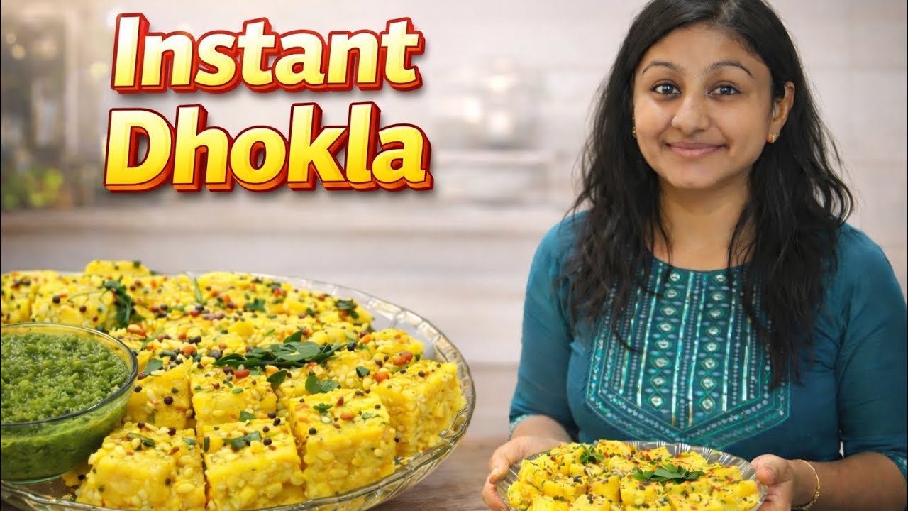 Perfect measurement k sath Dhokla Recipe | ઢોકળા બનાવવાની રેસીપી  | @kitchenblinkstories