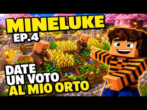RATE my garden | Mineluke Ep.4 — Minecraft Vanilla