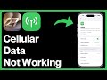 iOS 27: How To Fix Cellular Data Not Working on iPhone - iPad (2026)