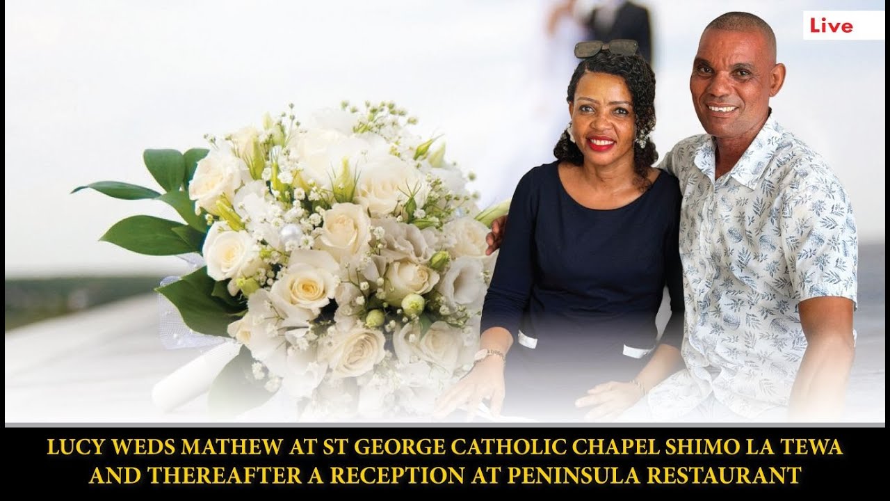 Lucy weds Mathew at St. George Catholic Chapel Shimo la Tewa - Mombasa