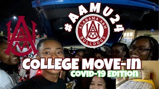COLLEGE MOVE-IN DAY|*Pandemic Edition*|ALABAMA A&M UNIVERSITY♥️🐶|KaySoKhronic