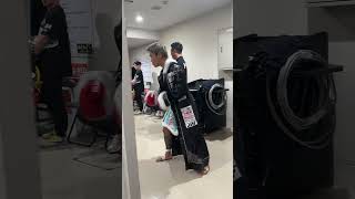 試合直前【永坂吏羅】「K-1 GENKI 2026」4.11(土)東京・国立代々木競技場第二体育館