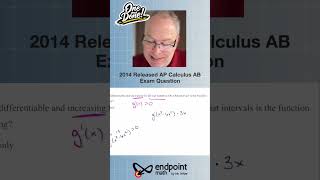 AP Calculus / Calculus 1 Practice Problem (Released 2014 A.15)