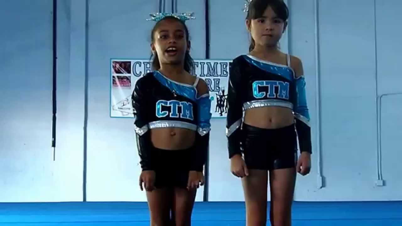 Meet the Girls from the Mini Cheer Squad at Cheer Time and More Palm