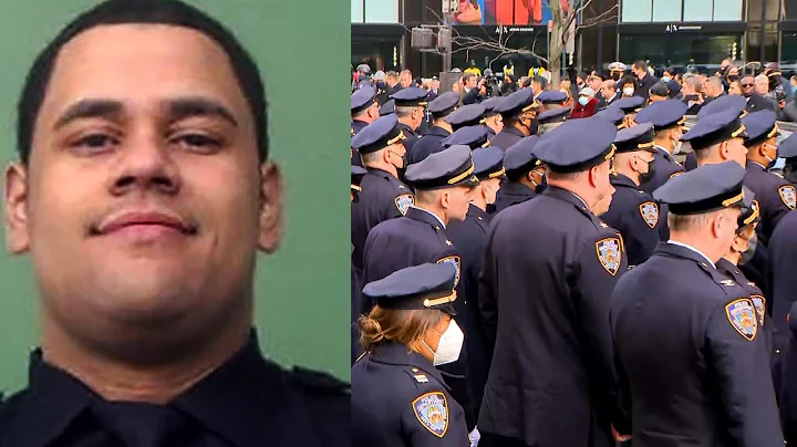Slain NYPD Officer Wilbert Moras Funeral Draws Tho...