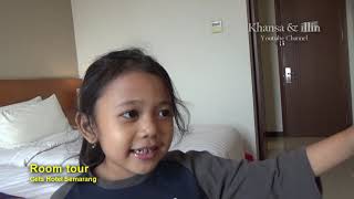 Bosan dirumah, kakak dan adik nginap di hotel