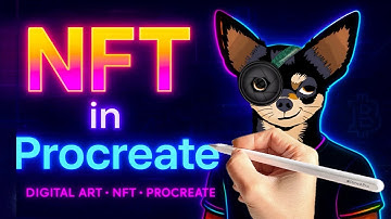 Digital NFT Art - Ruffles 🎨Speed Drawing Process #digitalart #crypto #draw #procreate