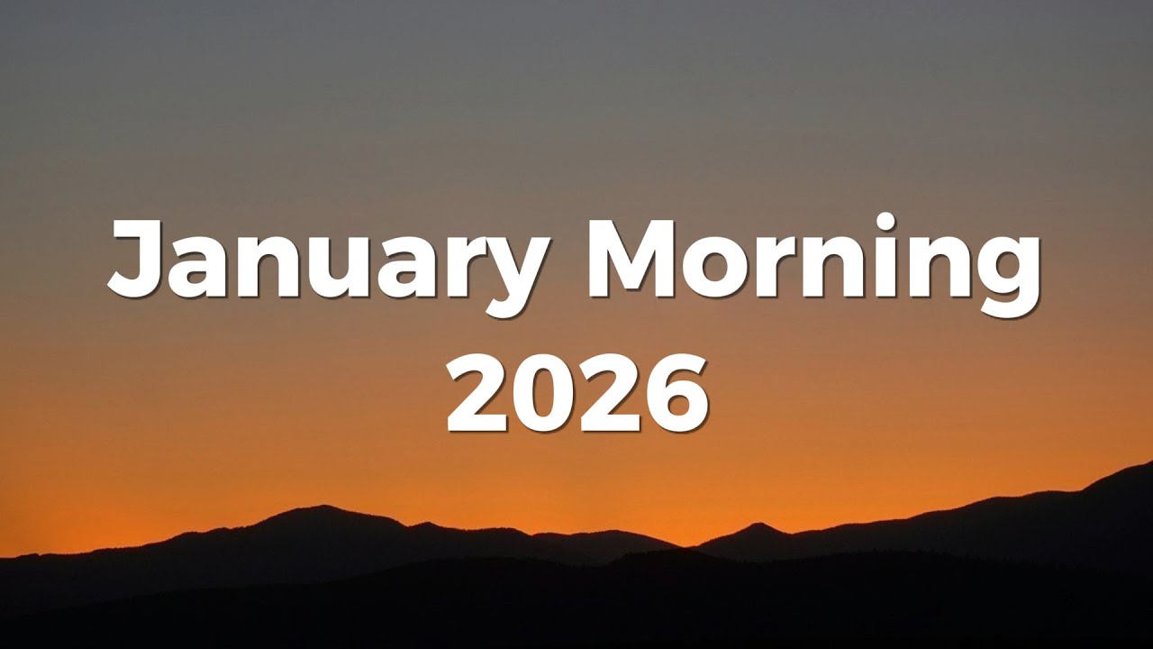 January Morning 2026 ☕️❄️ Good Vibes & Happy Music for Perfect Day ☀️ Relaxing Chillout House 2026