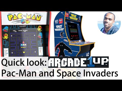 ARCADE1 Pac-Man and Space invaders quick review - YouTube