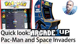 ARCADE1 Pac-Man and Space invaders quick review