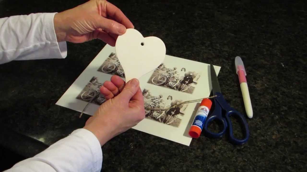 Personalize a Porcelain Christmas Ornament with Craft Attitude