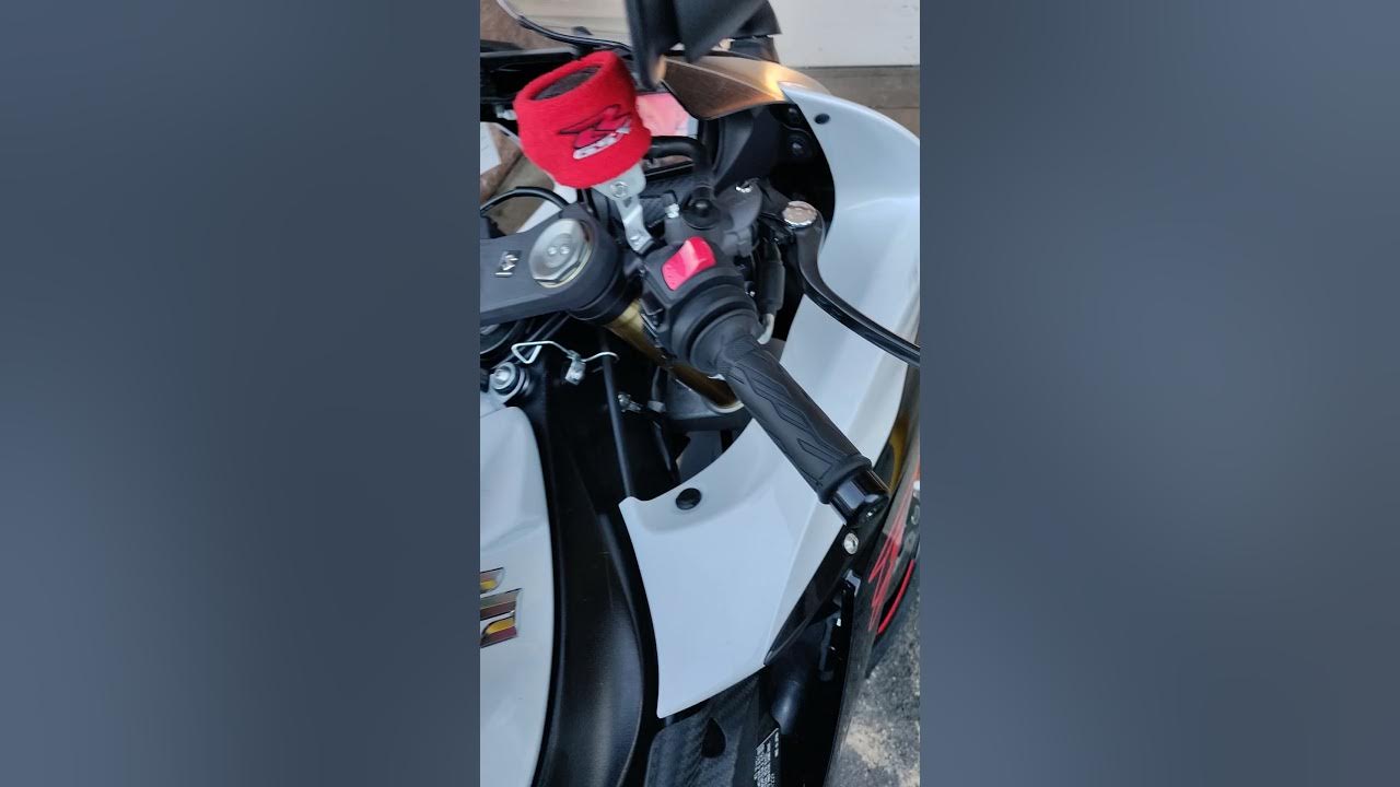 GSXR 750 M4 stainless steel full exhaust. YouTube