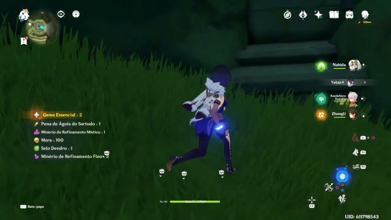 Genshin Impact recompensa secreta dos aranara