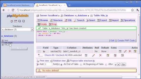 123   Creating a Database Hit Counter Part 1