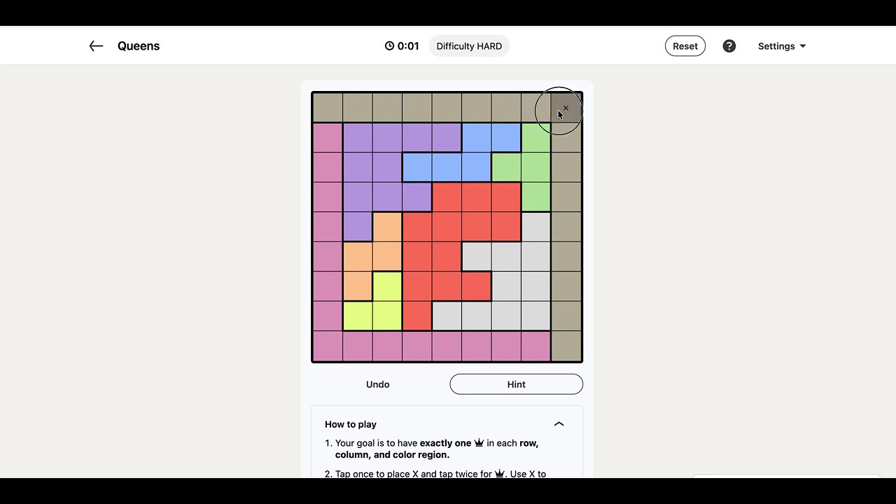 LinkedIn Queens Answer Today | 18 July 2026 - Puzzle #809