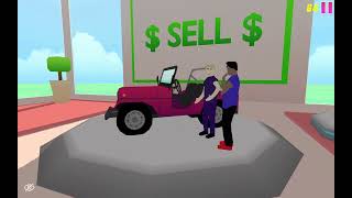 Petugas polisi menjual mobil polisi di kota dude theft wars screenshot 4
