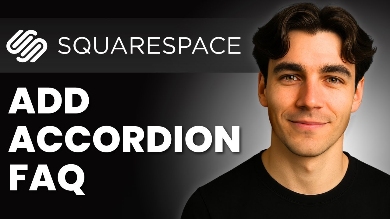 How To Add A Dropdown Accordion-Style FAQ To Your Squarespace Website (Tutorial 2026)
