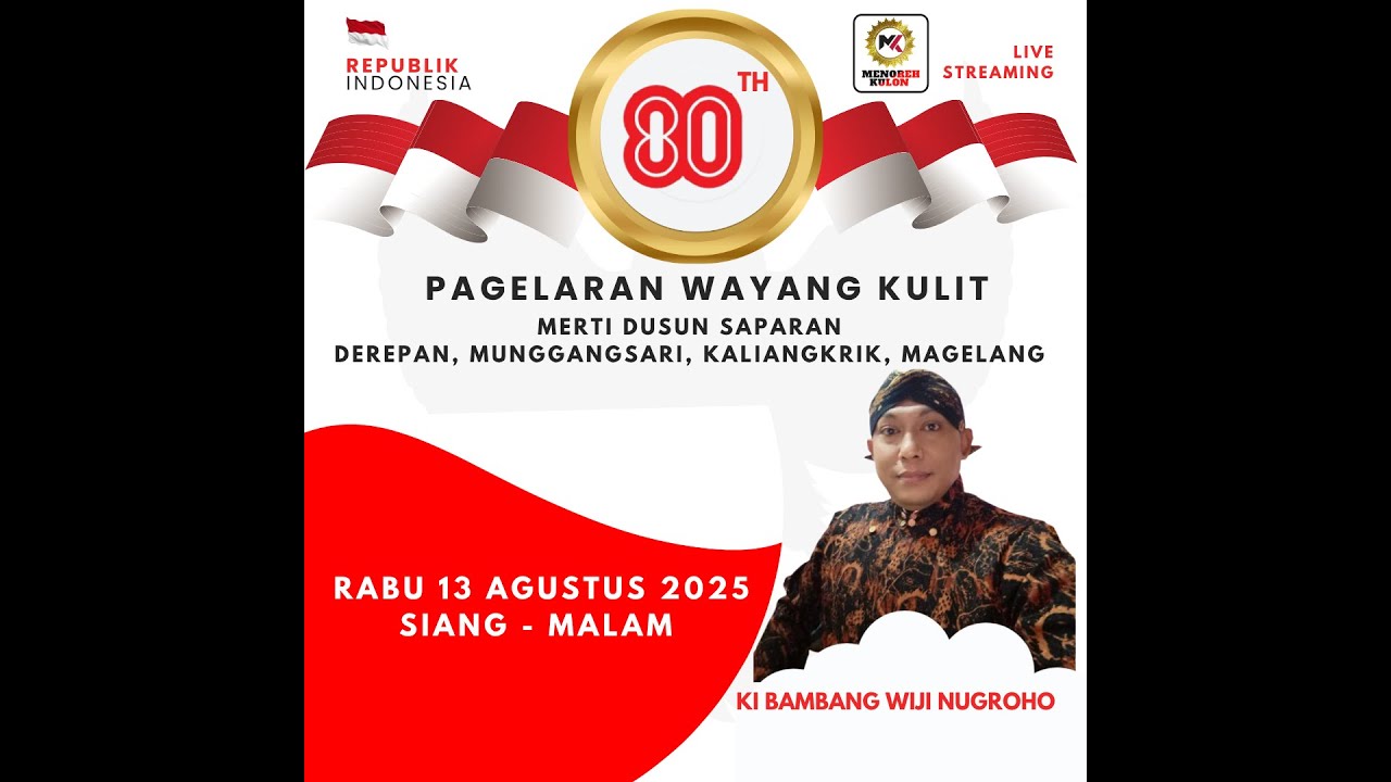 #wayangkulit  DALANG KI BAMBANG WIJI NUGROHO BESAMA KARAWITAN CANDHA BIRAWA YOGYAKARTA