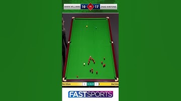 Zhao’s Fearless Potting Will Amaze You 🎯| Fast Sports #snooker