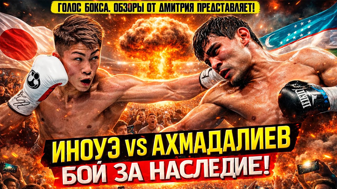 Японский МОНСТР против узбекского ТИГРА! Обзор боя Наоя Иноуэ - Мураджон Ахмадалиев
