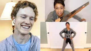Reacting to Liza Koshy I GOT SOAKED ZUMBA CLASS WITH LIZA!!
