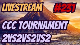 CCC Tournament 2vs2vs2vs2 FFA | Livestream #231