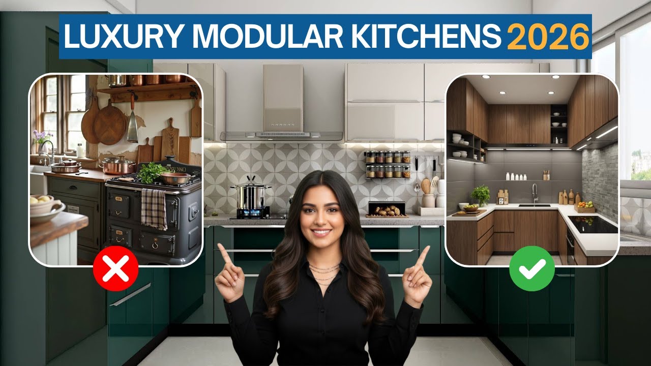 Top 50 Modern Kitchen Design Ideas 2026  Smart & Stylish Modular Kitchens