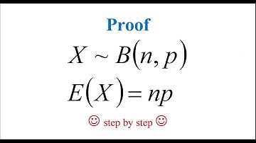 Proof of the mean of Binomial distribution