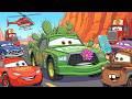 Chick Hicks Gets CACTUS ATTACKED!🌵😱 McQueen &amp; Mater Can’t Stop Laughing!🚗😂 | Cars Toons 2D Animation