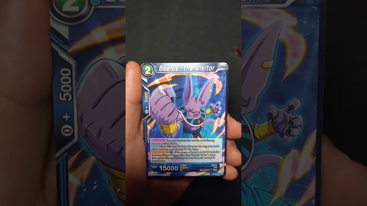 Dragon Ball Super. God Rare Pull?