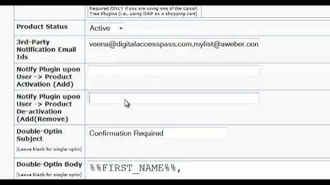 DigitalAccessPass (DAP) WordPress Membership Plugin - Admin Dashboard Tour - Part 1