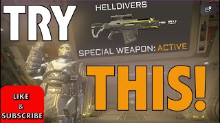 ERUPTOR is AMAZING... Try this! Helldivers 2 SUPER HELLDIVE (ERUPTOR + HOVERPACK) #helldivers2