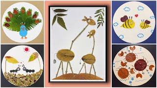 15+ Stunning DIY Leaf Crafts for Kids to Make | Simple Fall Leaf Art Projects for Preschoolers