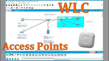 How To Configure WLC (Wireless LAN Controller) and Access Points - Cisco Packet Tracer