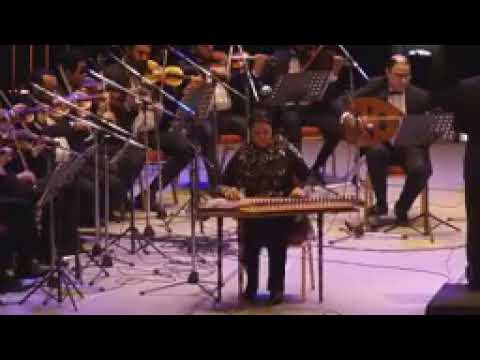 اغنية يامسهرني عفاف شكري عازفةالقانون بمصاحبةفرقة أوبراالإسكندريةبقيادة المايسترو عبدالحميدعبدالغفار 