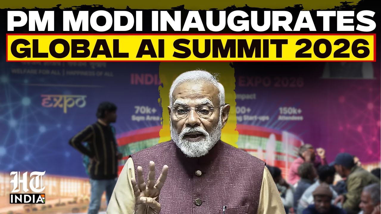 Watch Live | AI Impact Summit 2026 Delhi | PM Modi Inaugurates Global AI Summit 2026 | ChatGPT
