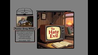To Hate Evil | Proverbs 8:13 | Pastor Greg Miller
