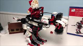 T-R3X Meets Santa Clause (LEGO EV3 PYTHON)