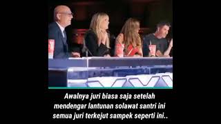 Lantunan Shalawat Membuat Juri Meneteskan Air Mata