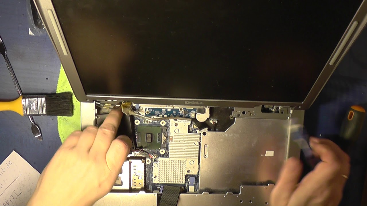 Замена матрицы ноутбука  DELL Latitude D520 (PP17L).