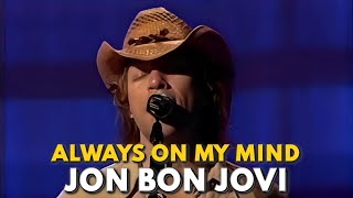 Jon Bon Jovi - Always On My Mind (Live In Nashville, 2002 | Ft. Willie Nelson