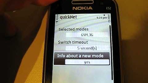 quickNet video demonstration
