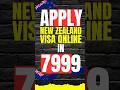 New zealand visa apply online | New zealand visa check online
