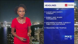 Warmer start to the work week before cooler weather returns