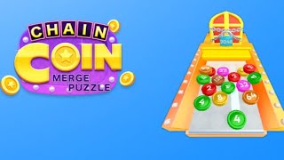 Chain Coin - Merge Puzzle (by GOODROID) IOS Gameplay Video (HD) screenshot 2