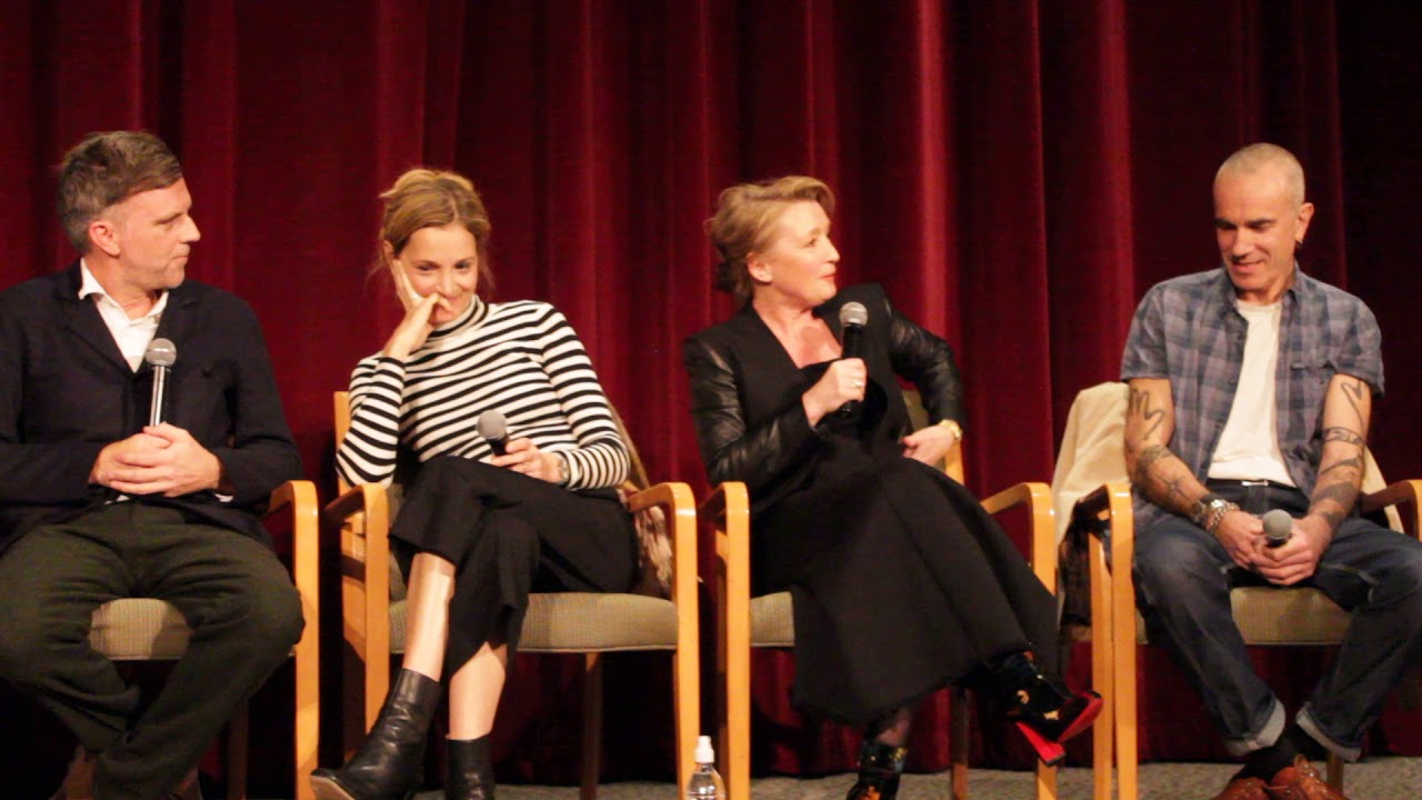 Phantom Thread NY Q&A with Paul Thomas Anderson, Vicky Krieps, Lesley Manville, and Daniel Day-Lewis