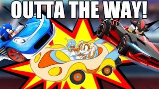 Cream the racer