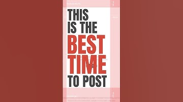 best time to post a youtube video (data)